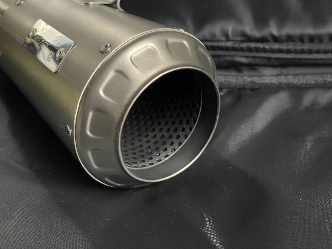 AKRAPOVIC スリップオンマフラーJMCA認証品YZF-R25 MT-03