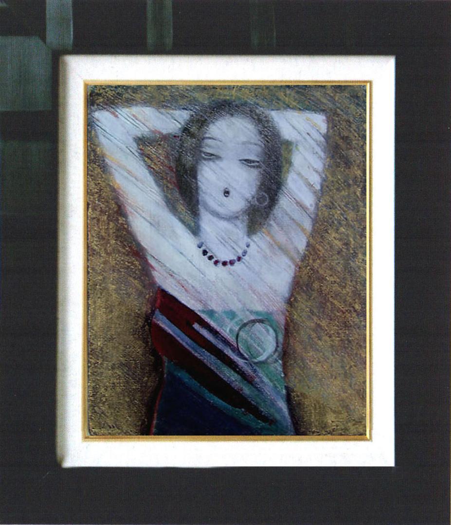 絵画　油絵 インテリア　F3-32023 　愛しい女たち