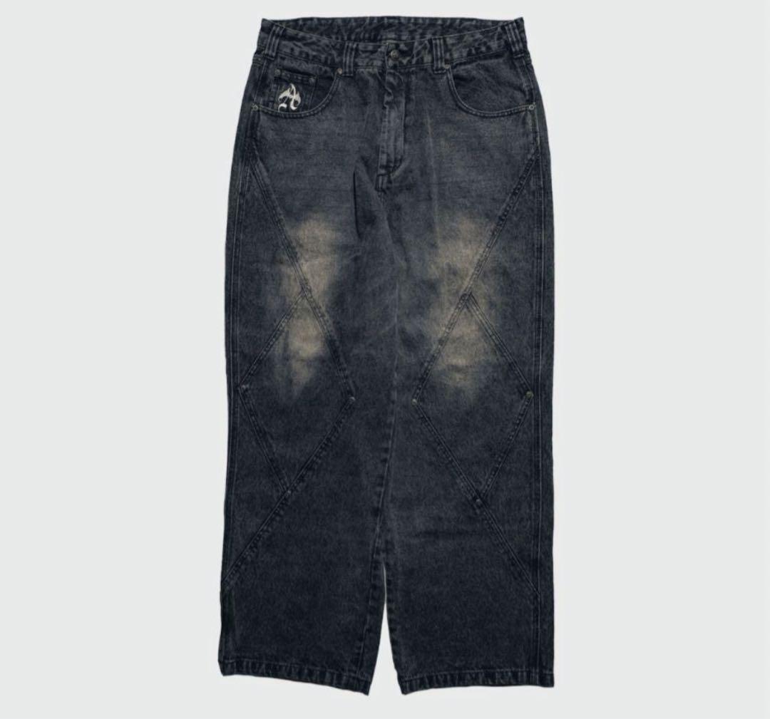 antimid ANTIMID CROSS DENIM Mサイズ CROSS DENIM SHORTS | ANTIMID