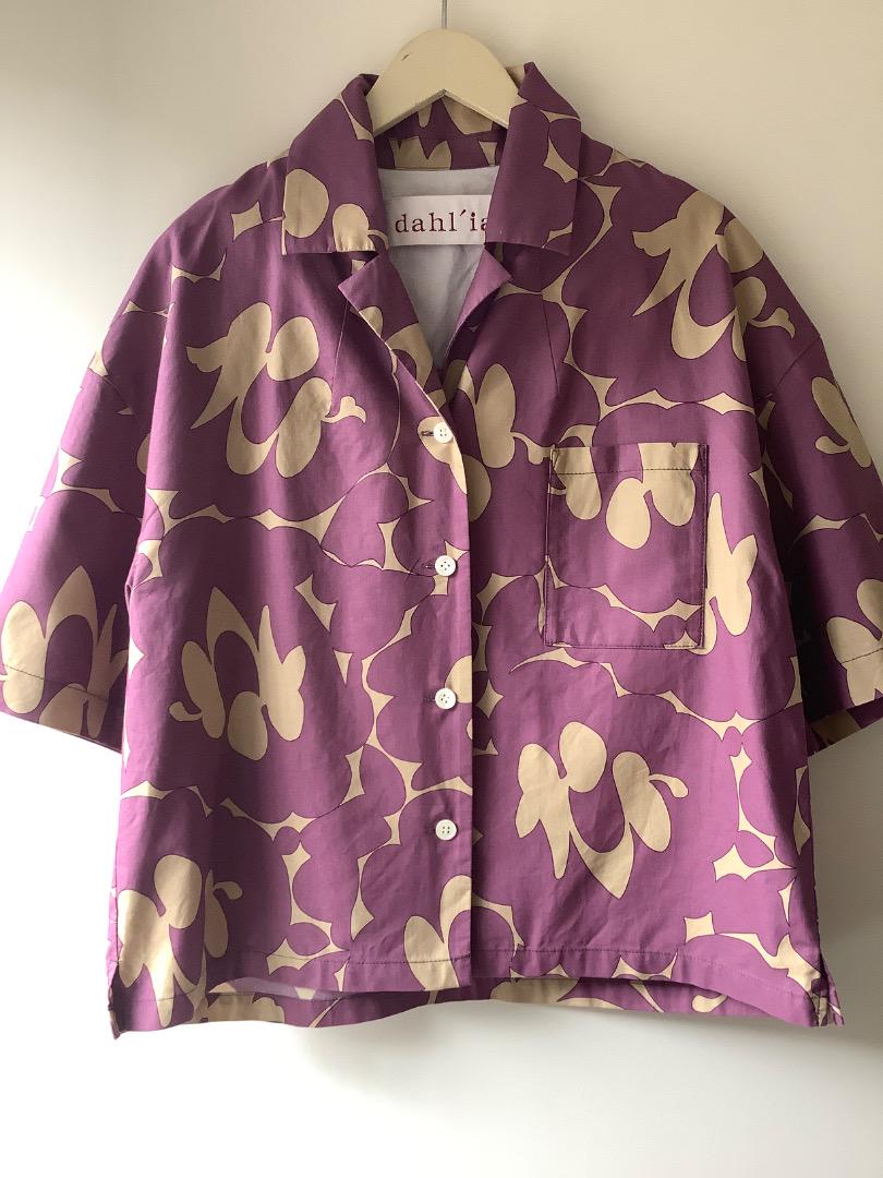 dahl'i a抽象パターン 五分袖シャツ 5,658円