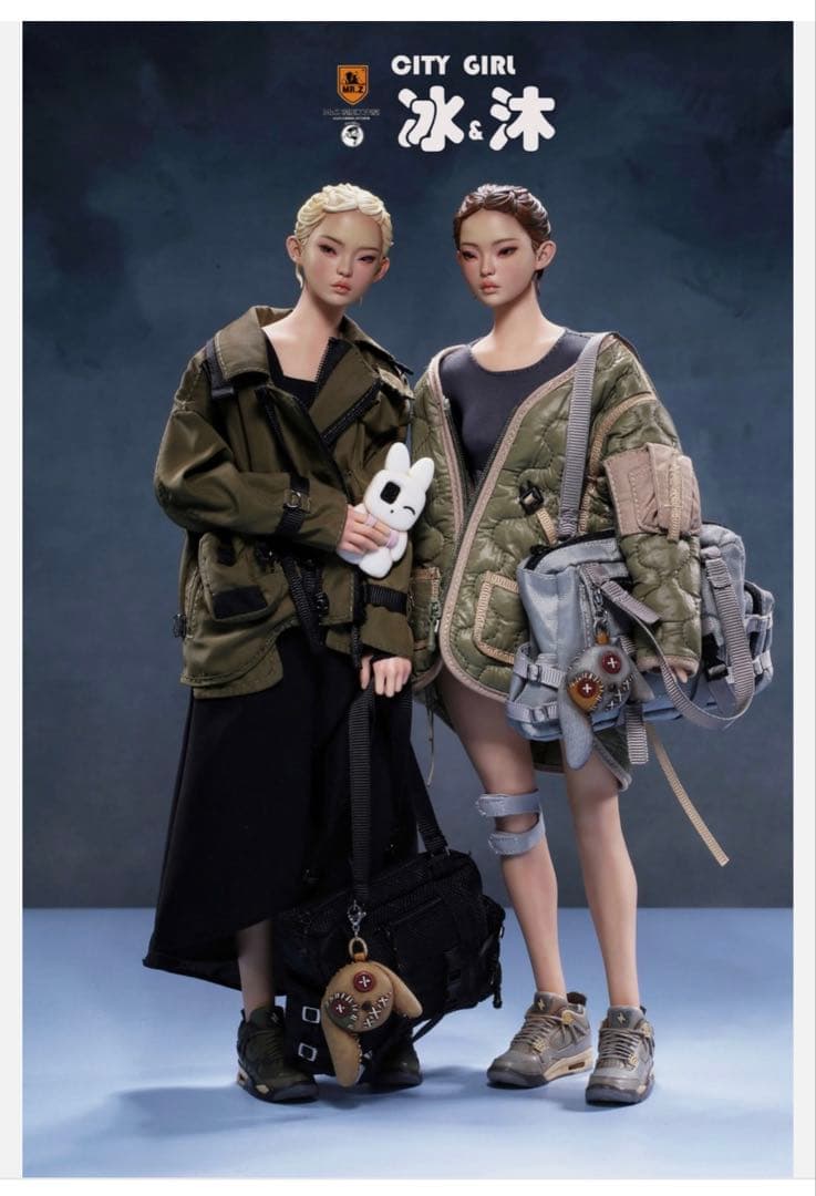CITY GIRL Mu Bing 2体セット
