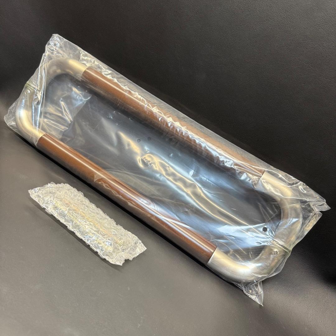 ◉Hc左1001 未使用保管品 ナチュラルO型ハンドル(両面用) 丸喜金属