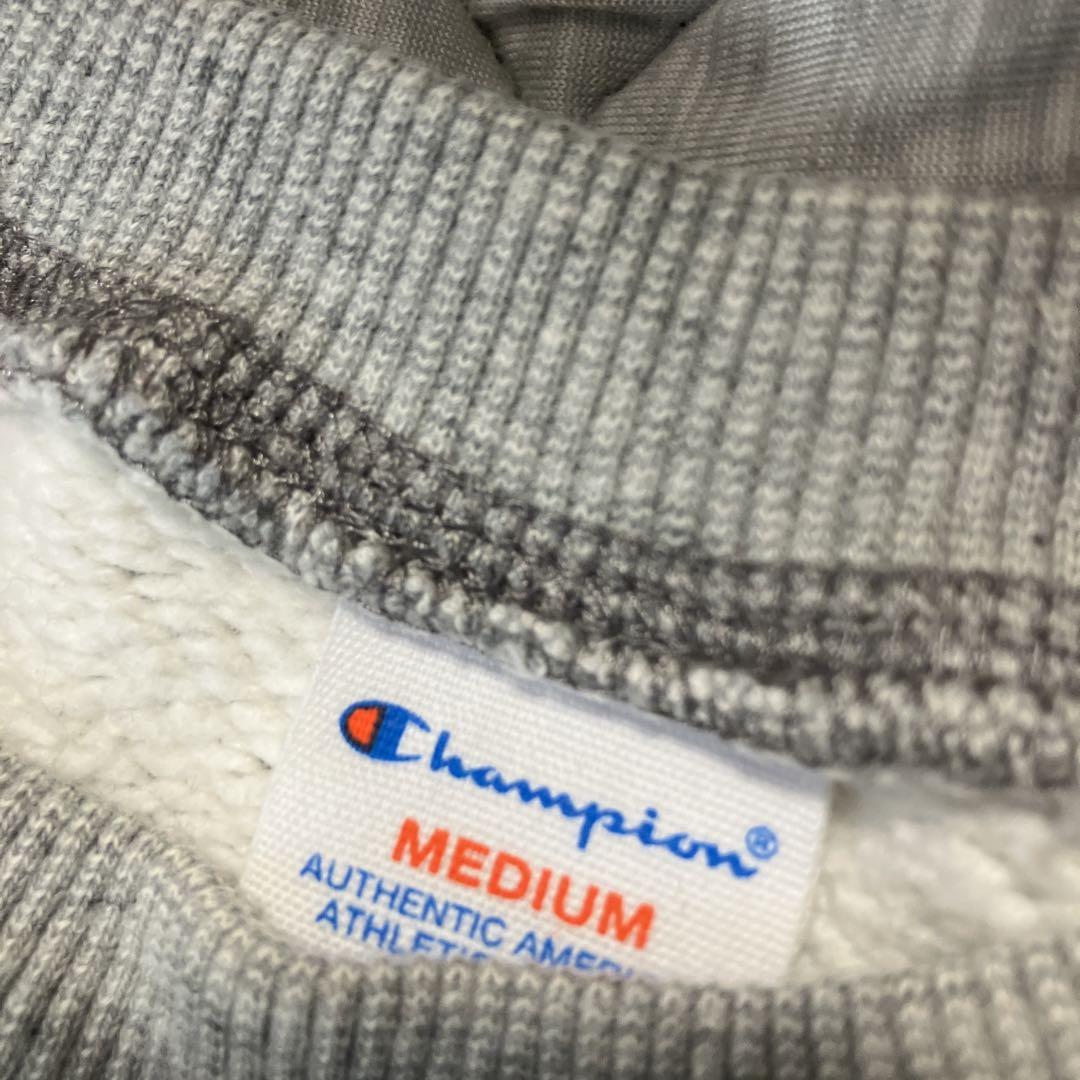 Champion Brooklyn 裏起毛スウェット M グレー