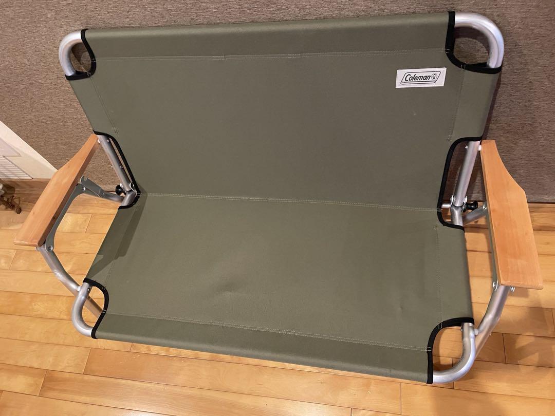 Coleman アウトドアベンチ オリーブグリーン　２台セット