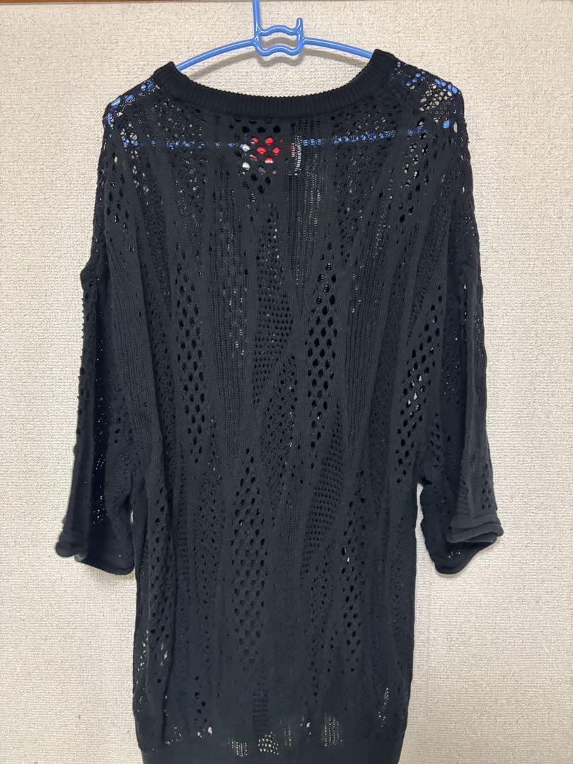 完売品✨コードヤーンウェイビープライムオーバークルーネックT