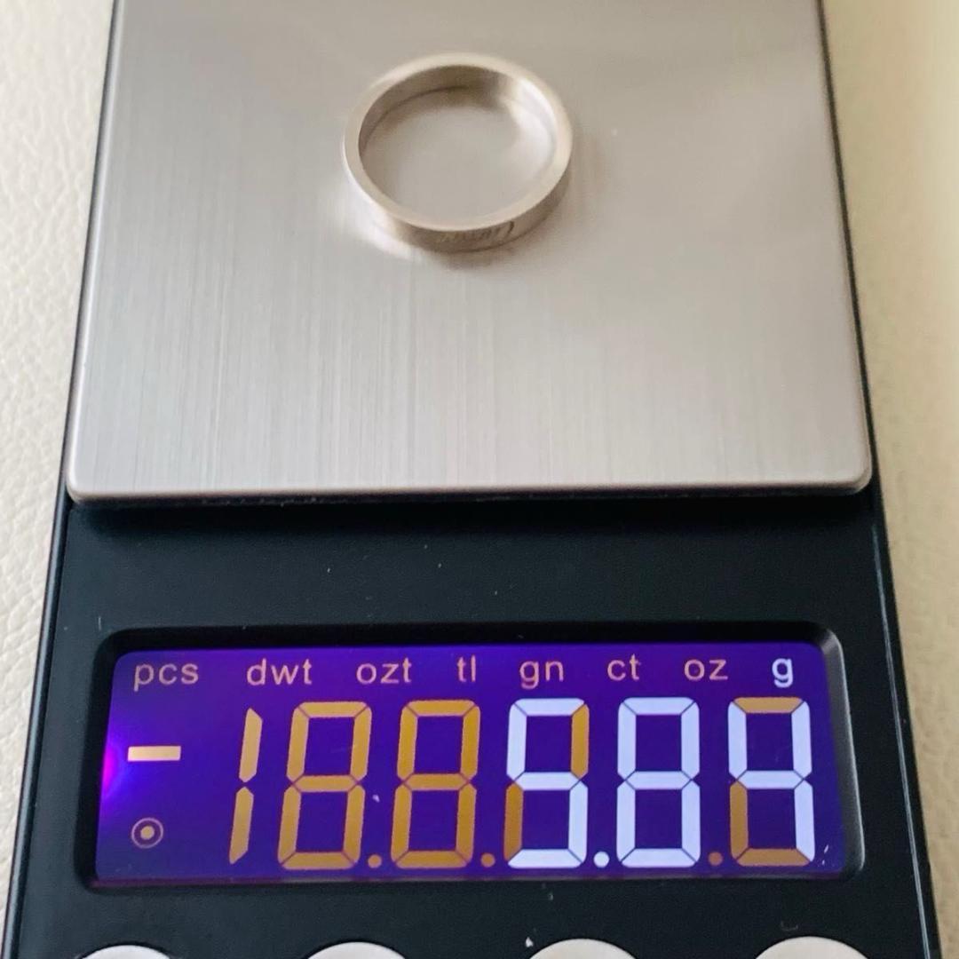 美品 pt950 カルティエ エングレーブド リング 14号 指輪 サイズ 56