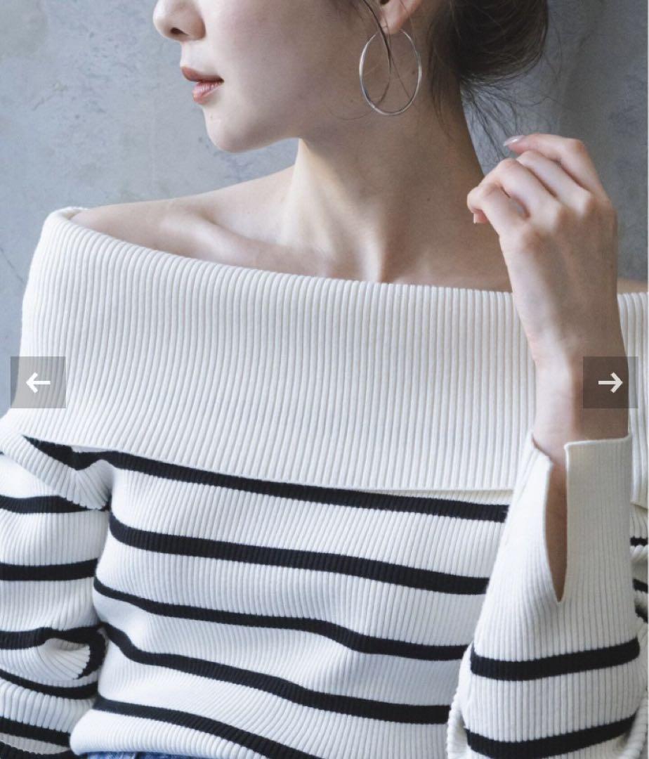 Noble　オフショルニット NOBLE】オフショルニット