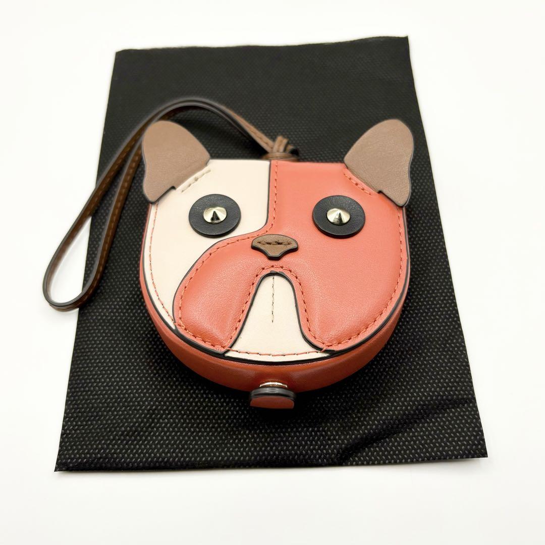 新品未使用☆】フルラ ブルドッグ コインケース アレグラ 犬