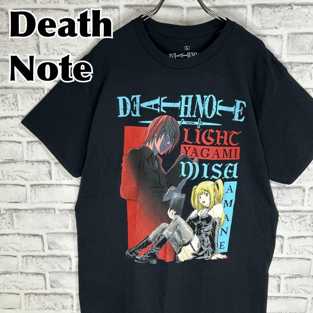 激レア　デスノート　アニメTシャツ XLサイズ　ミサミサ 古着 デスノート Tシャツ XL 黒 弥海砂 ミサミサ アニメTシャツ