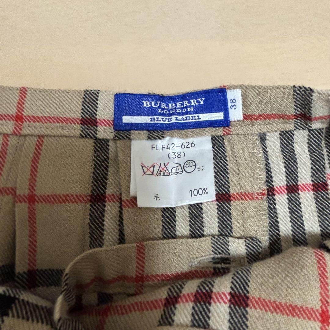 BURBERRY BLUE LABEL バーバリーブルーレーベルミニスカート