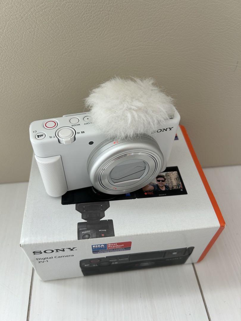 SONY デジタルカメラ ZV-1 ホワイト　4k
