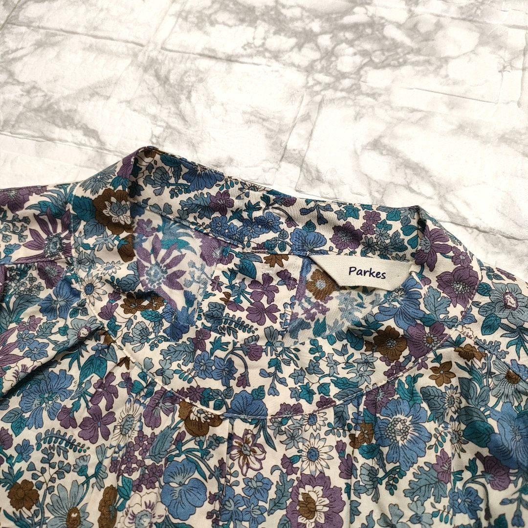 Parkes LIBERTY パークス タナローン 花柄 コットン ブラウス 楽天市場】【sold out】Parkes（パークス) LIBERTY 丸襟花柄