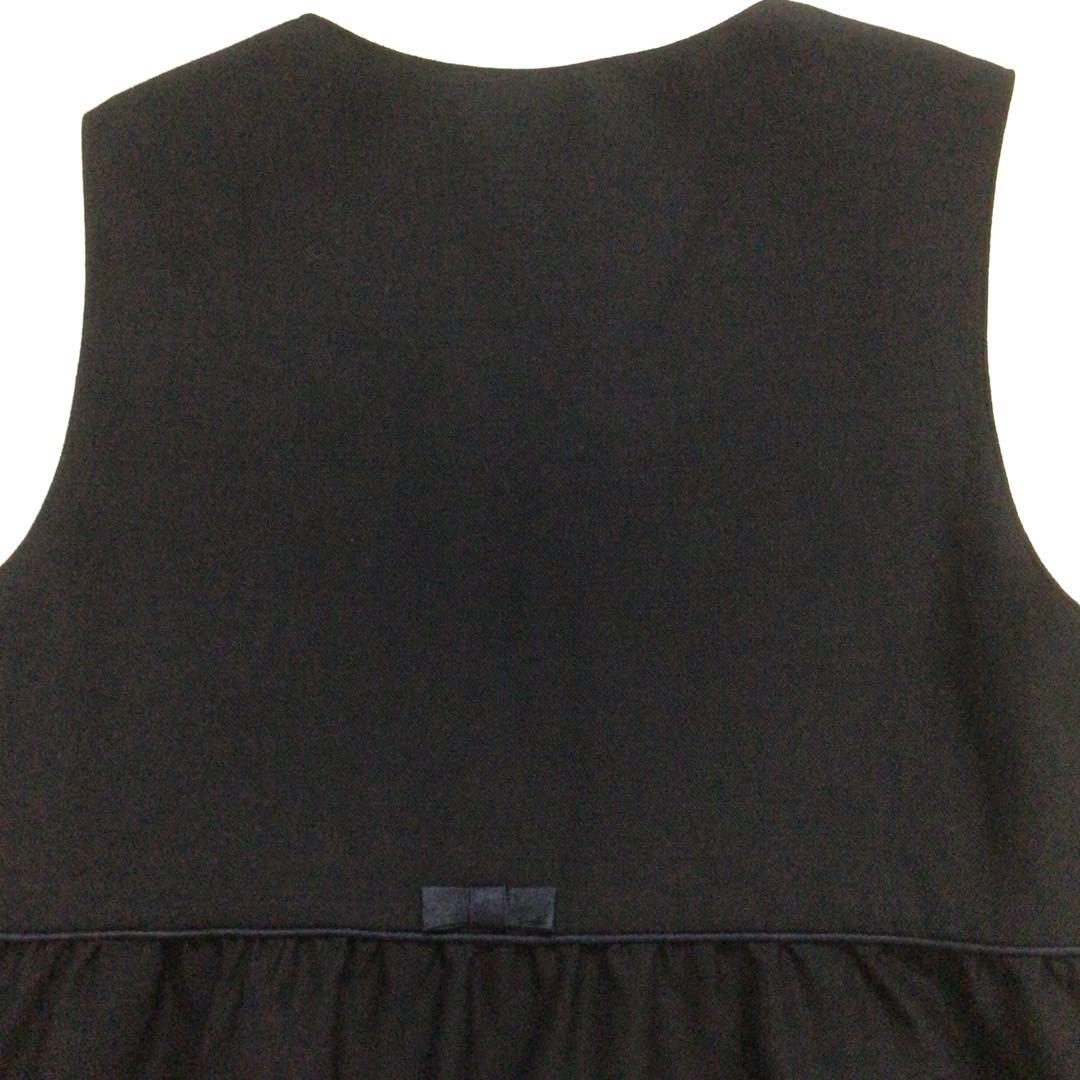 ファミリア　大人気　フォーマルワンピース　清楚　上品　濃紺　刺繍　卒園式　120