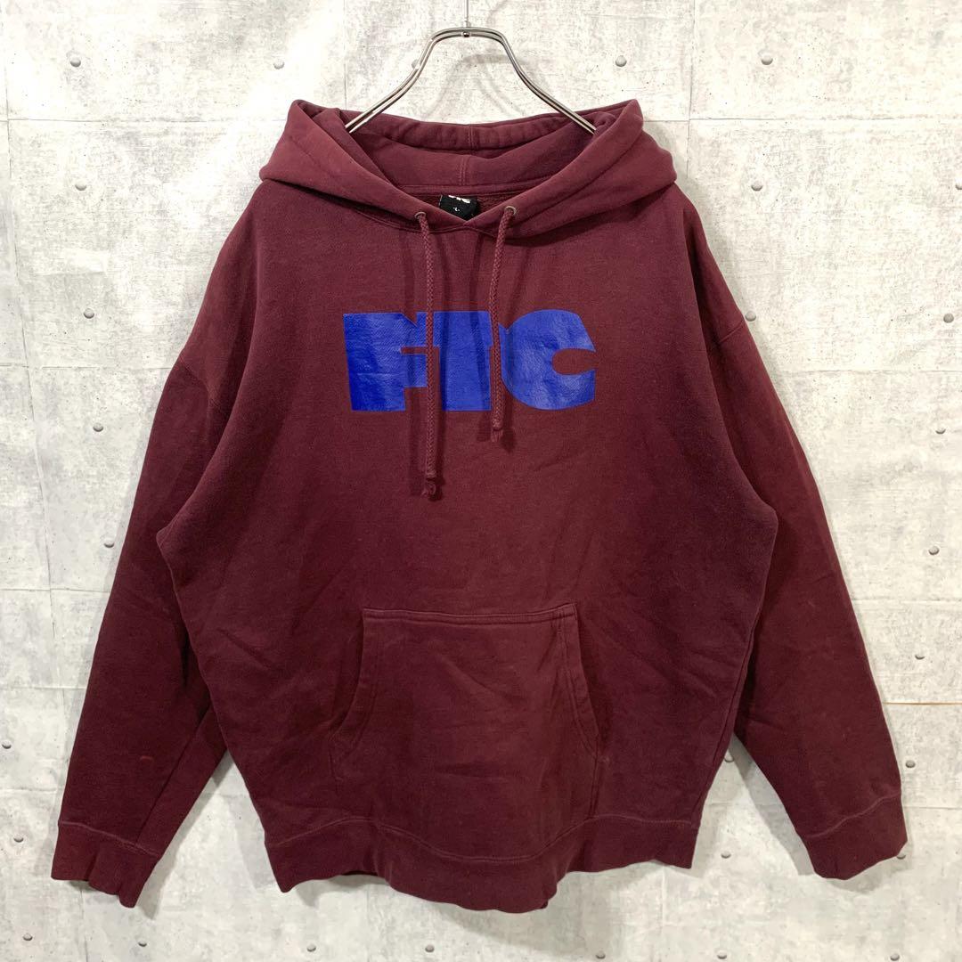 FTC パーカー L えんじ ボルドー オールドスケート yardsale