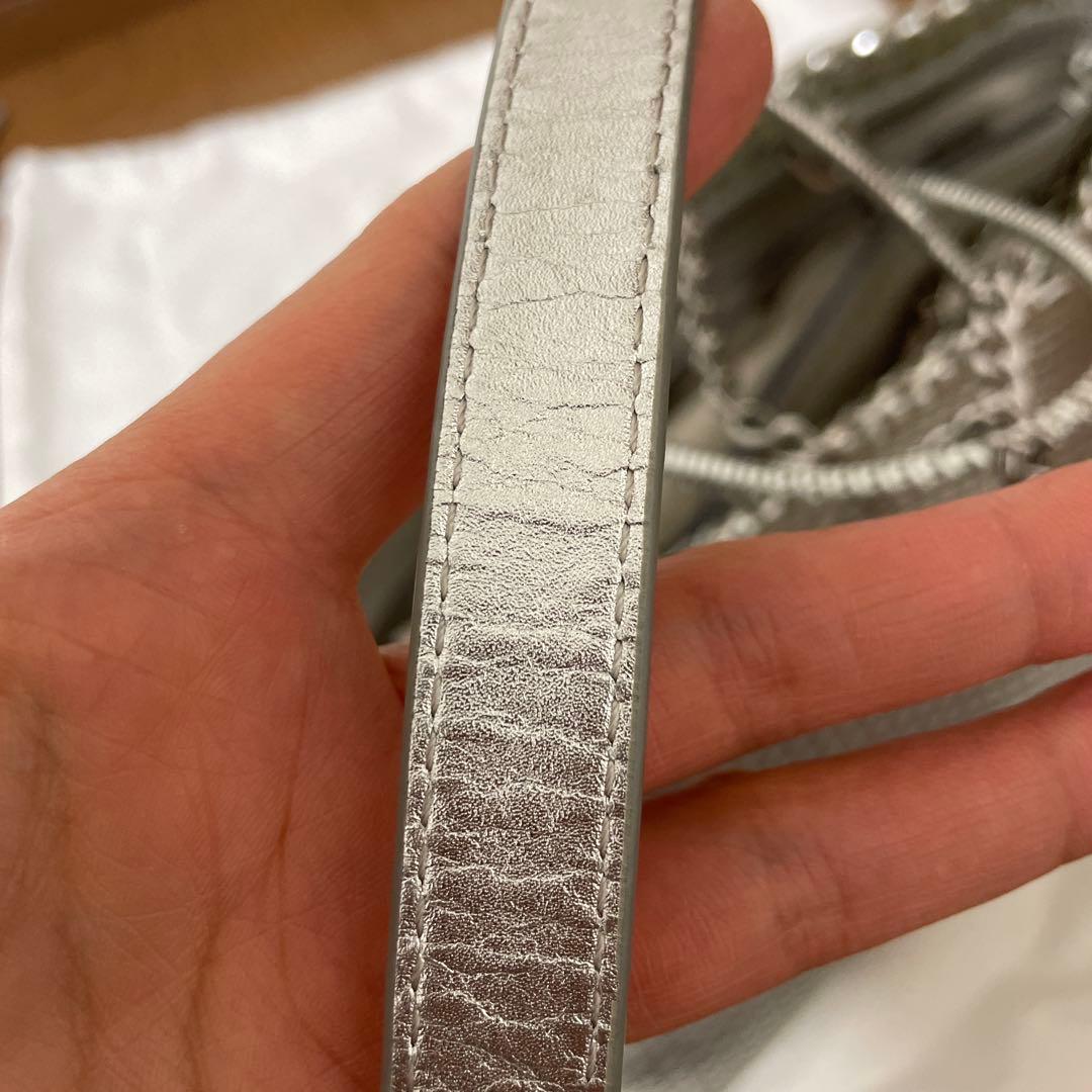 限定値下げ!美品 アンテプリマ イントレッチオ シルバー ショルダーバッグ 限定値下げ!美品 アンテプリマ イントレッチオ シルバー ショルダーバッグ