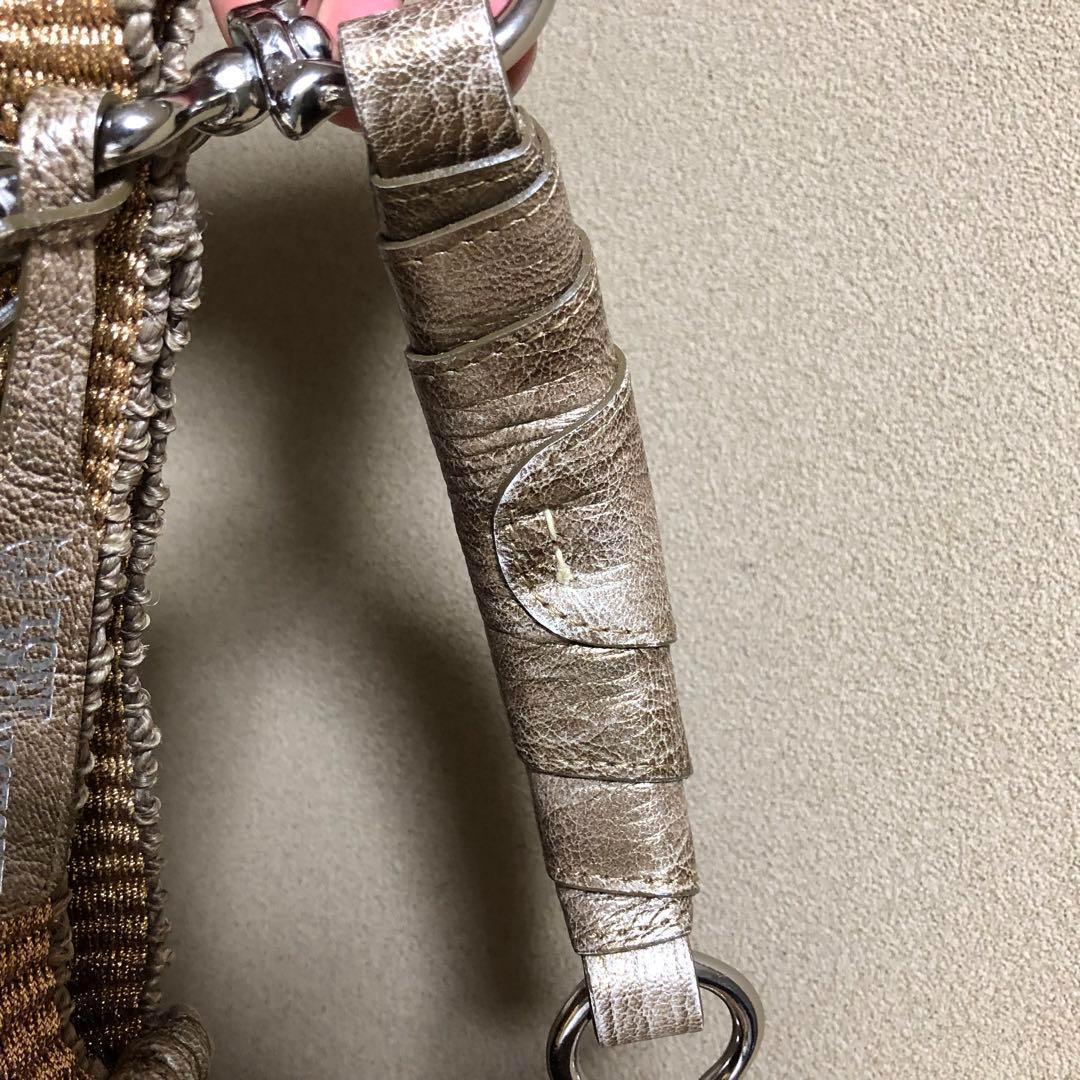 美品 TOFF&LOADSTONE ハイブリッド キャンバス トートバッグ 金 美品 TOFF&LOADSTONE ハイブリッド キャンバス トートバッグ 金