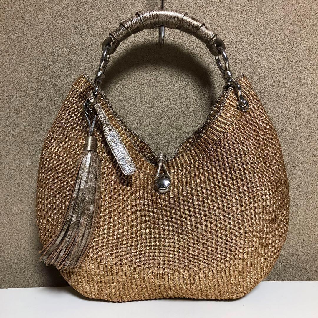 美品 TOFF&LOADSTONE ハイブリッド キャンバス トートバッグ 金 美品 TOFF&LOADSTONE ハイブリッド キャンバス トートバッグ 金