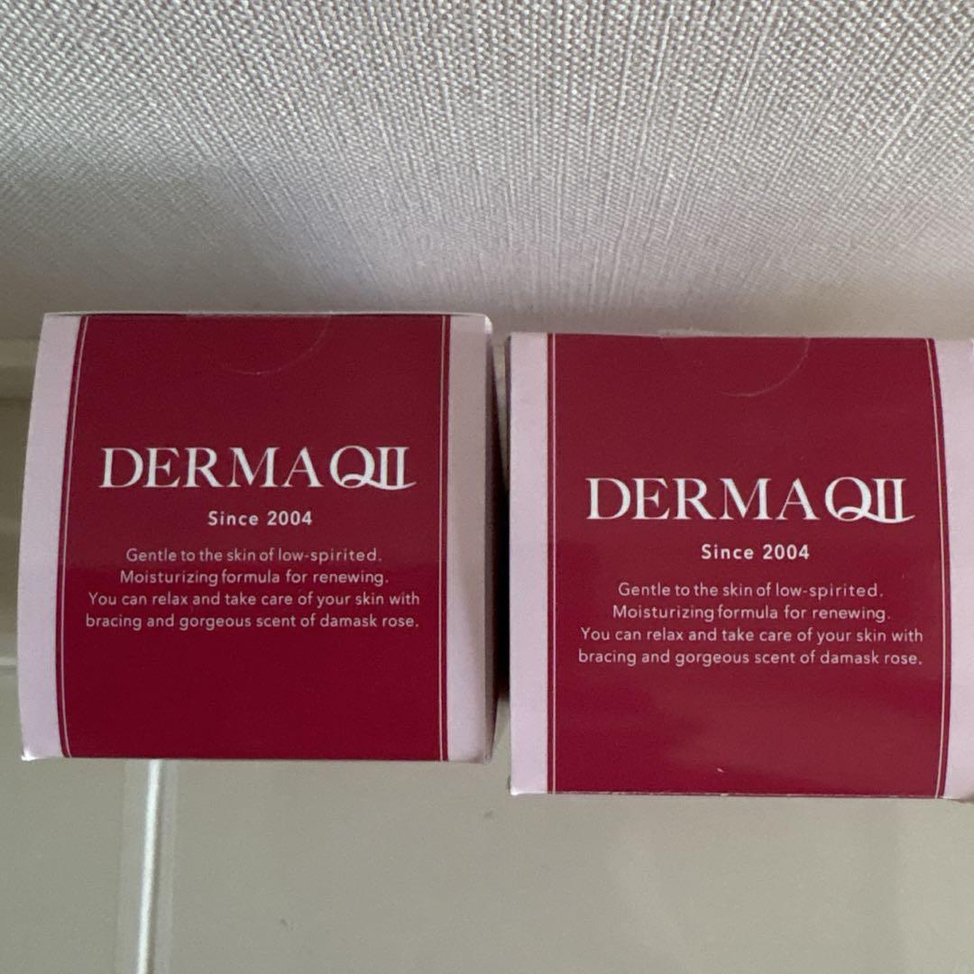 DERMA ダマスクローズ 2本 DERMA QII マイルドピーリングゲル AG ダマスクローズの香り 2
