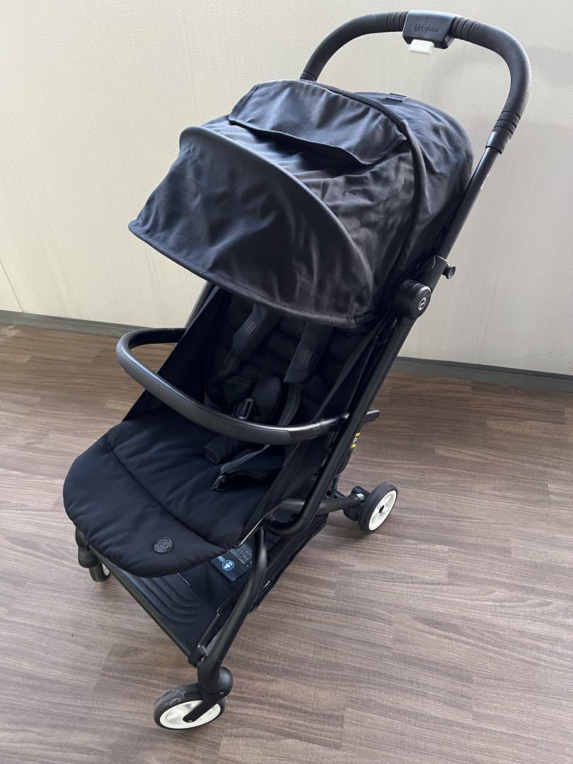 cybex サイベックス EEZY S2 ベビーカー 軽量 ブラック(付属品付)