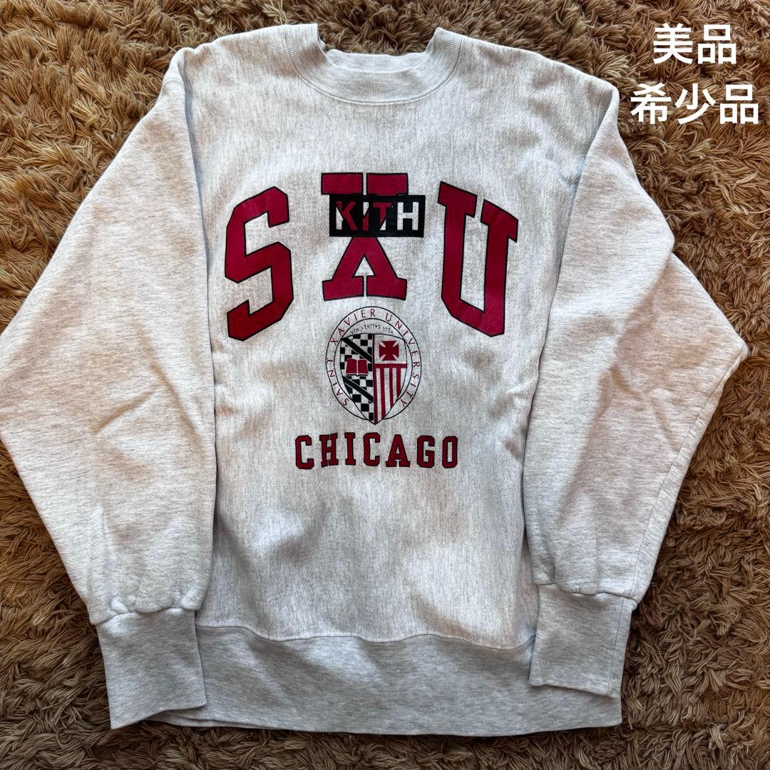 【美品】KITH キス ヴィンテージ ゲリラ クルーネック スウェット XL相当
