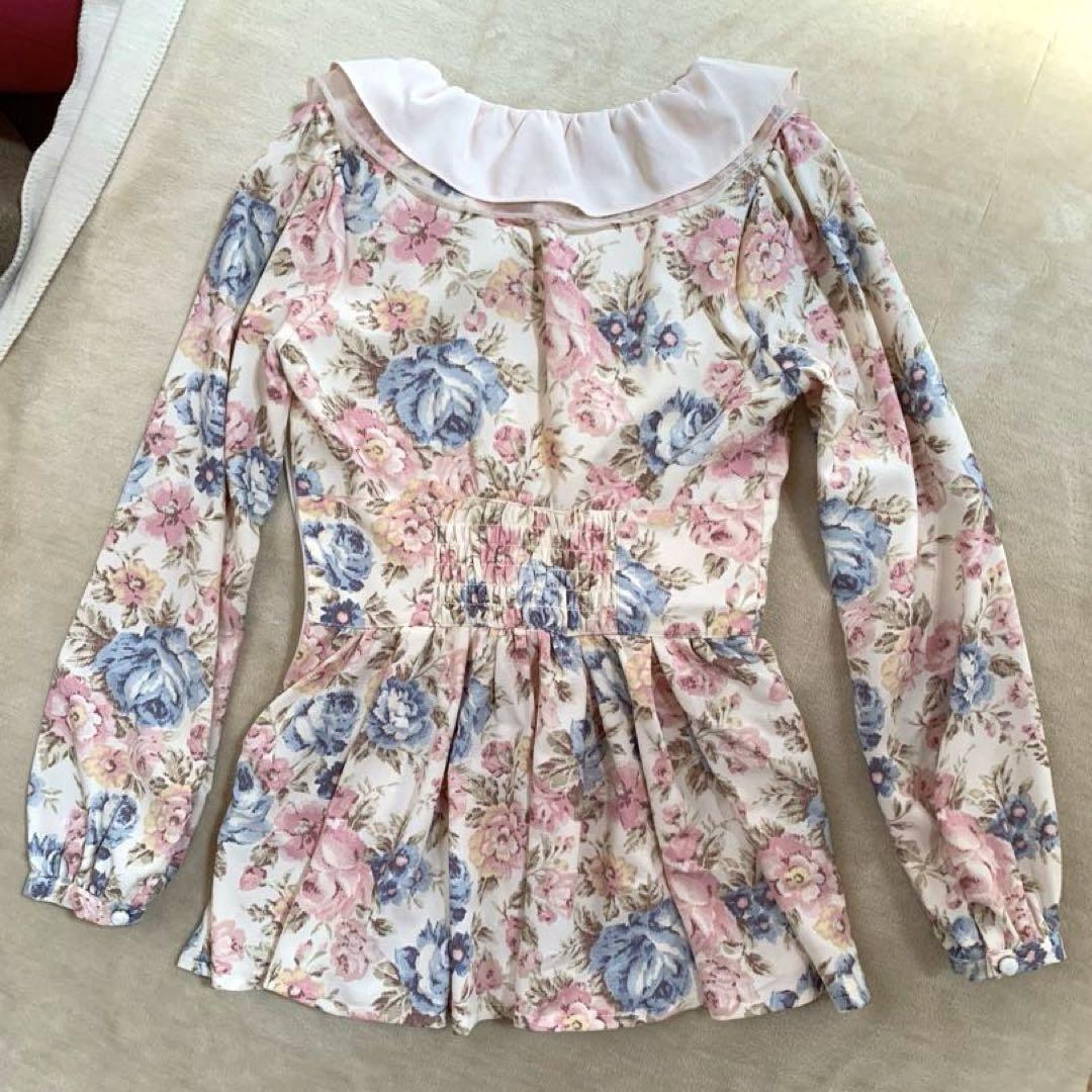 【LIZLISA】花柄トップス【新品未使用】 リズリサ花柄トップス