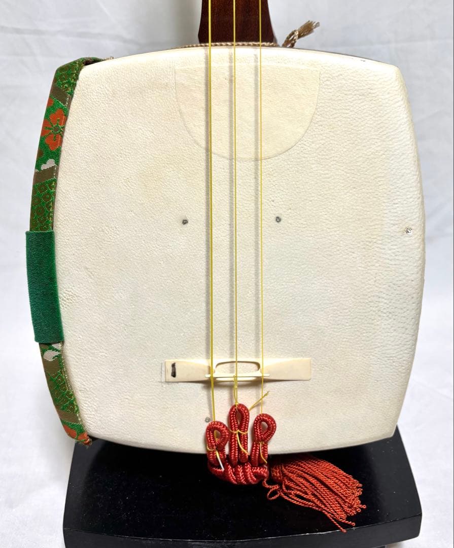 三味線セット 細棹 三つ折り棹 バチ - メルカリ