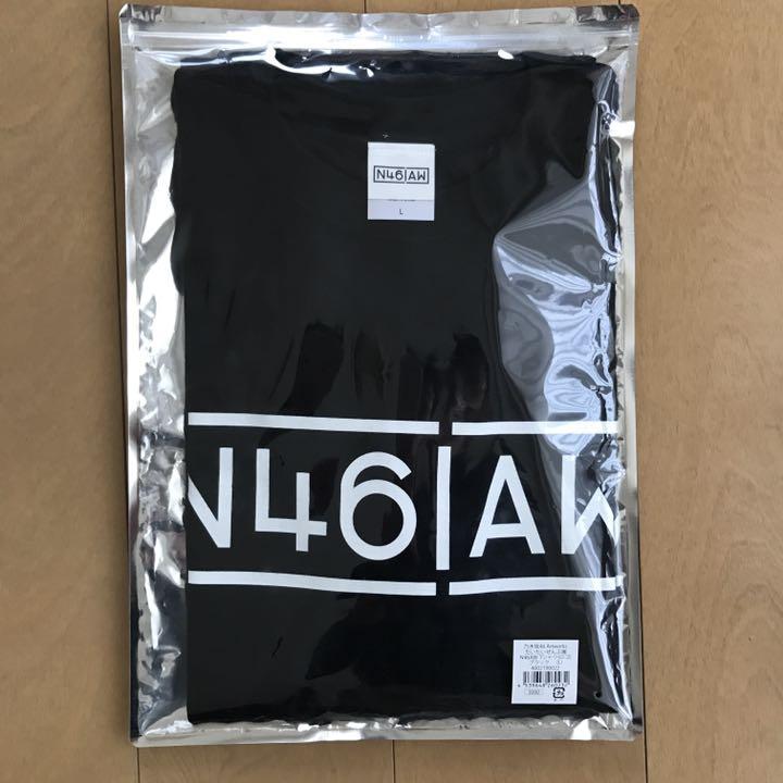 乃木坂46 だいたいぜんぶ展 ロゴTシャツ 黒 Lサイズ