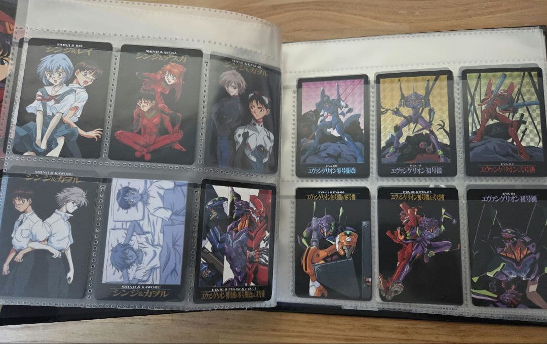 エヴァンゲリオンカードダスコンプリートアルバム付き108未剥がし付き エヴァンゲリオンカードダスコンプリートアルバム付き108未剥がし付き