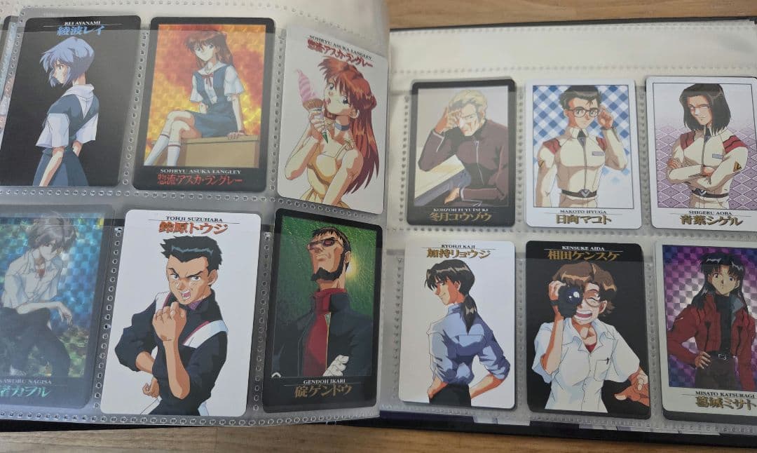 エヴァンゲリオンカードダスコンプリートアルバム付き108未剥がし付き エヴァンゲリオンカードダスコンプリートアルバム付き108未剥がし付き