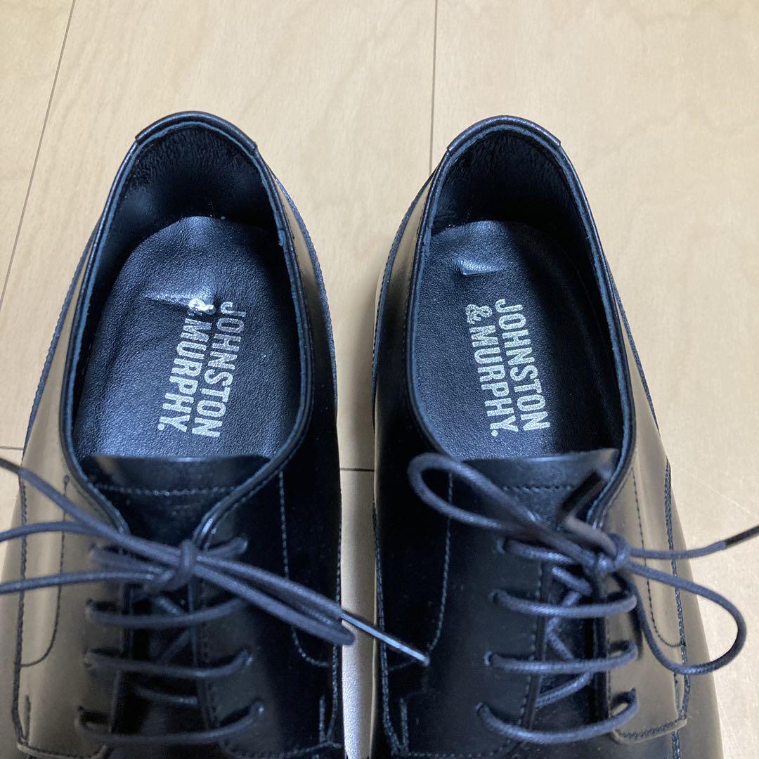 【新品】JOHNSTON & MURPHY ブラック ビジネスシューズ
