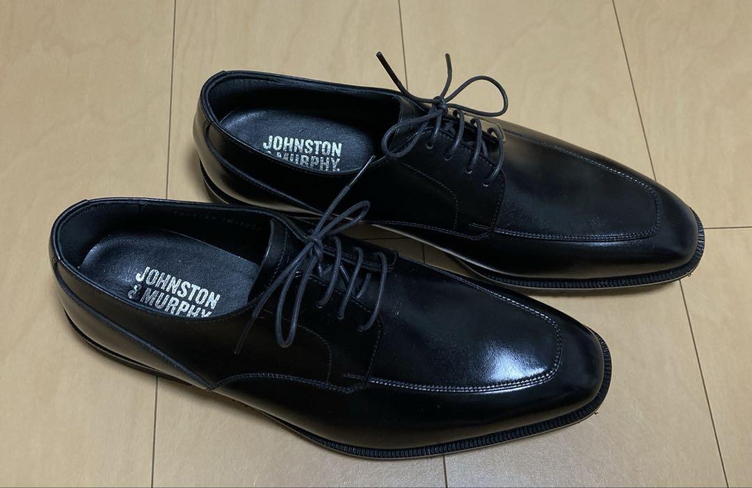 【新品】JOHNSTON & MURPHY ブラック ビジネスシューズ