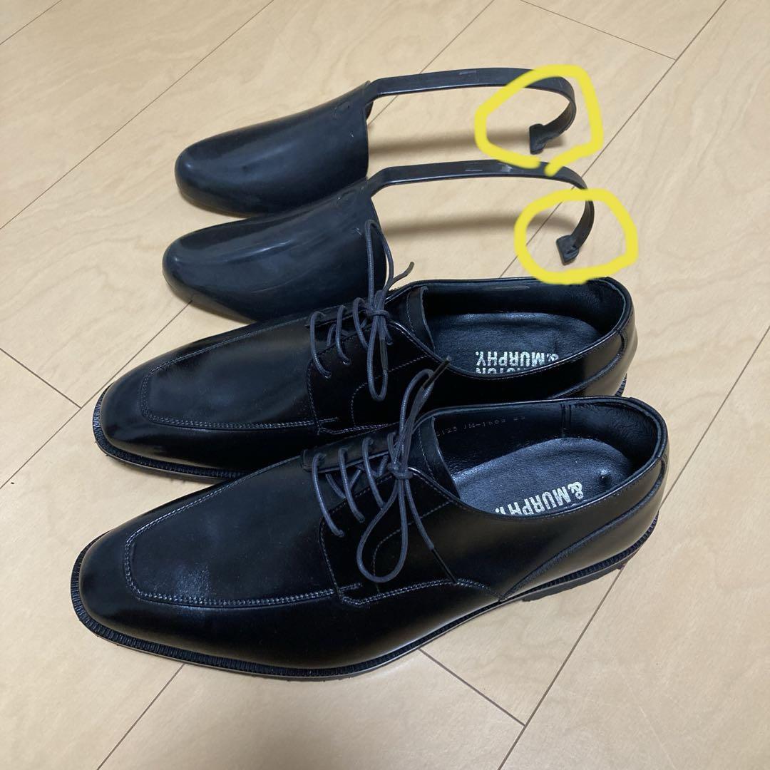 【新品】JOHNSTON & MURPHY ブラック ビジネスシューズ