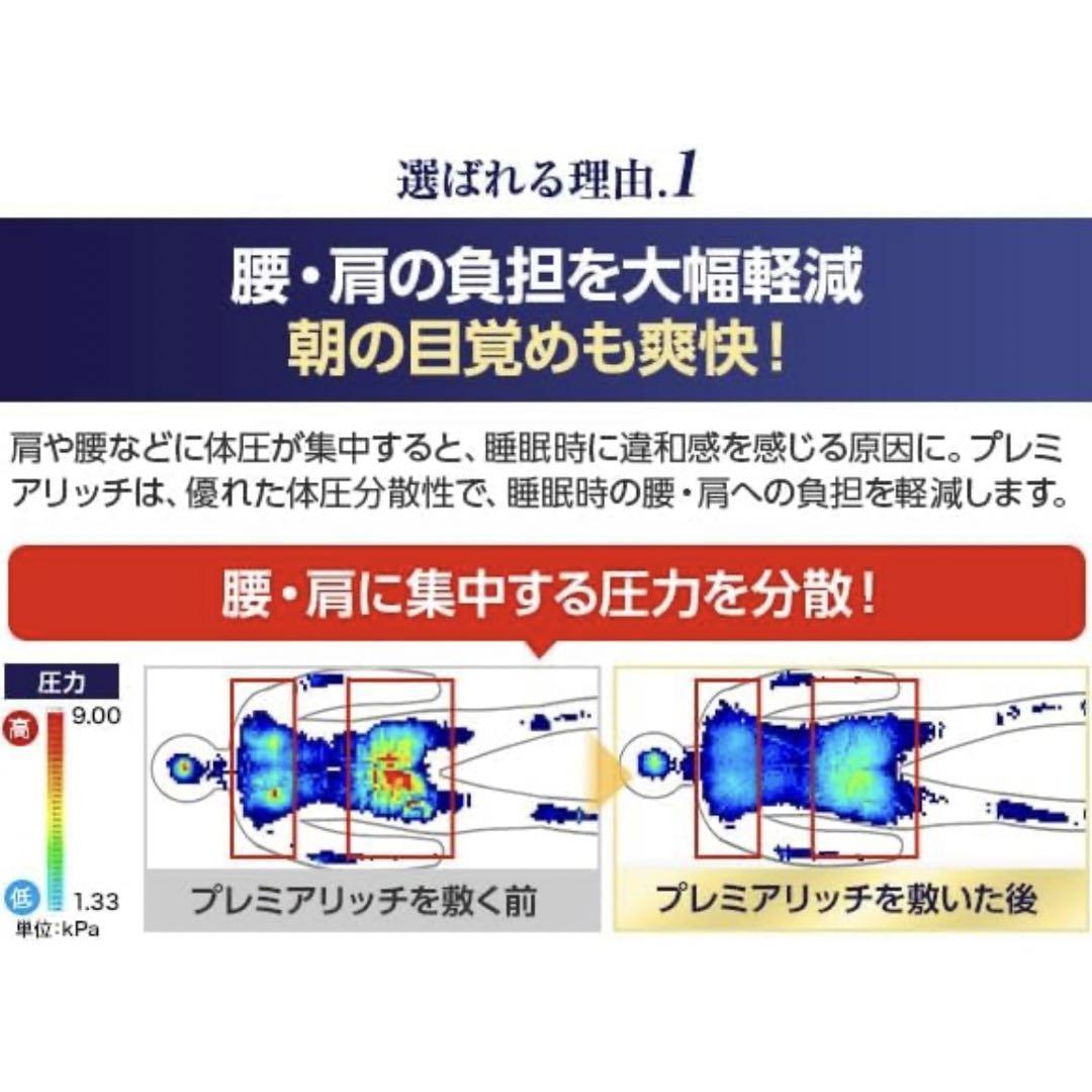 トゥルースリーパー プレミアリッチ pr.2 最新モデル マット 枕 布団セット