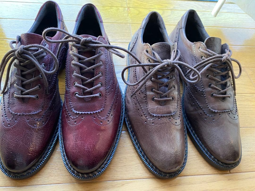 CARLO MIECI オックスフォードシューズ 2足セット