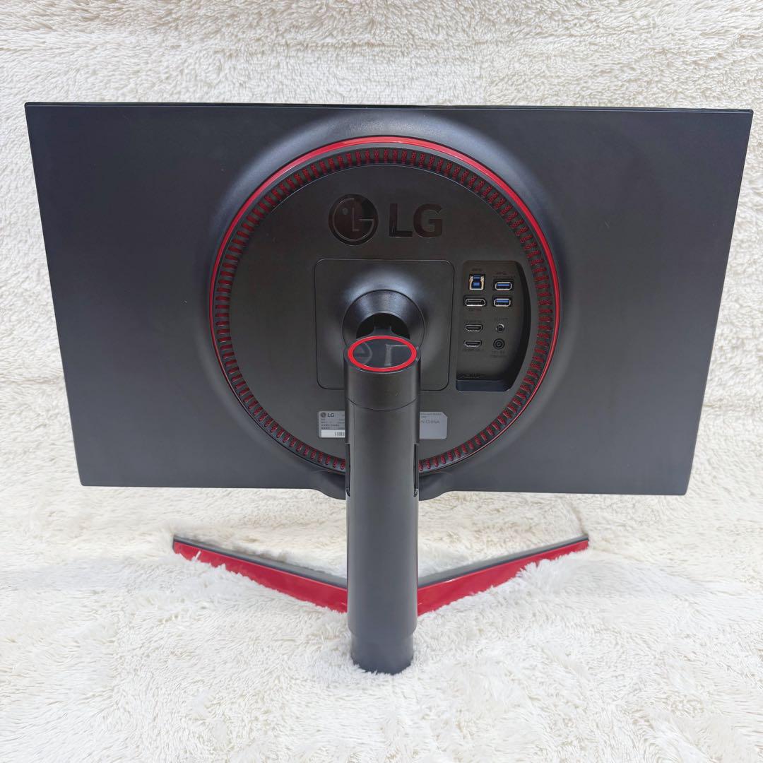LG ゲーミングモニター 27インチ 27GL850 WQHD 縦画面 回転
