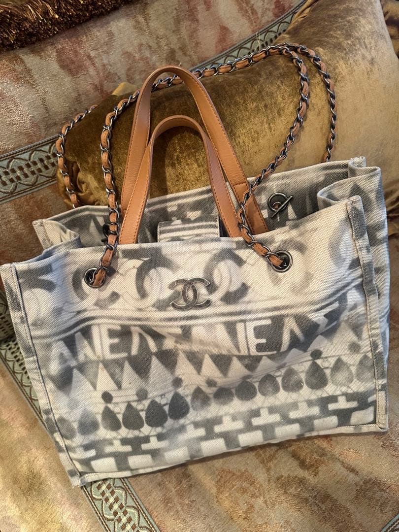 シャネル ⭐︎ アイコン ココパフューム トートバッグ チェーンショルダーバッグ