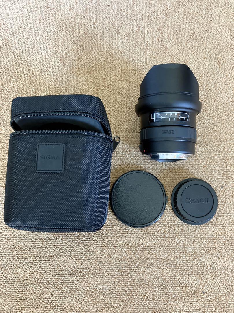 激レア　EFマウント　SIGMA 21-35mm F3.5-4.2 ズームレンズ 6,552円