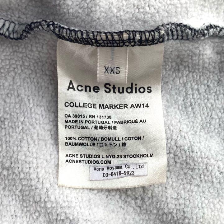 Acne Studios アクネ 総柄 プリント スウェット シャツ トレーナー Acne Studios アクネ 総柄 プリント スウェット シャツ トレーナー