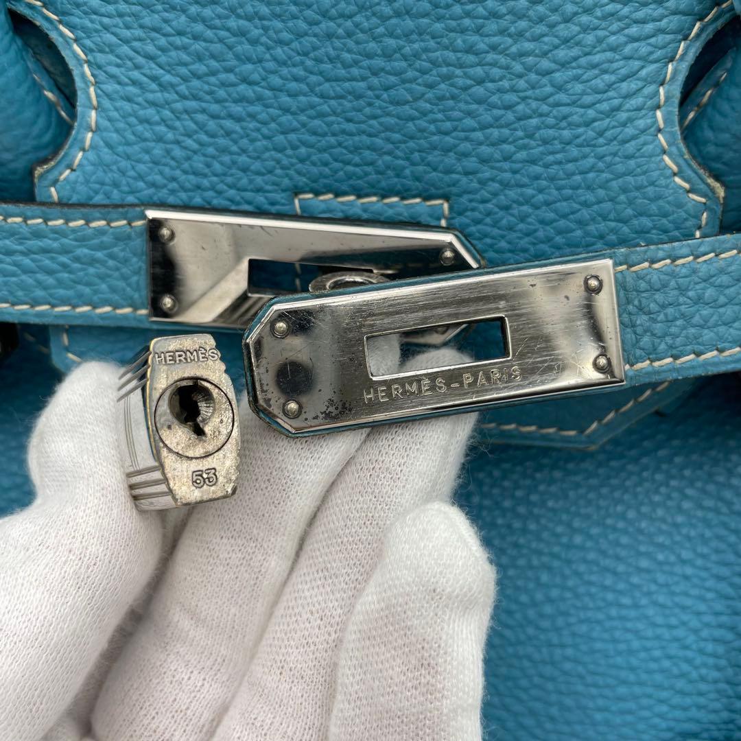 人気モデル✨エルメス　バーキン 35 ブルージーン