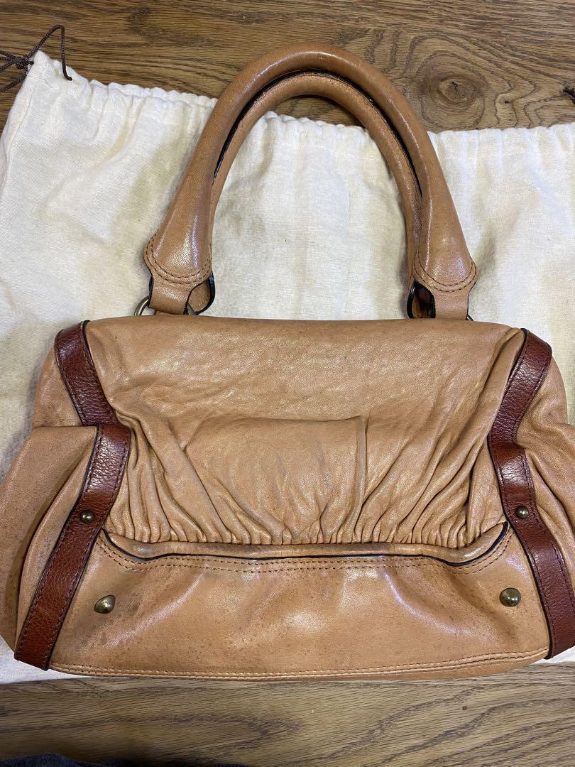 Chloe ハンドバッグ　茶色