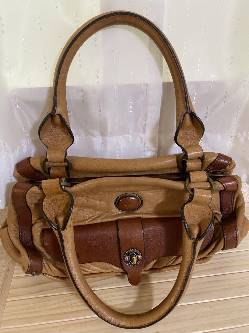 Chloe ハンドバッグ　茶色