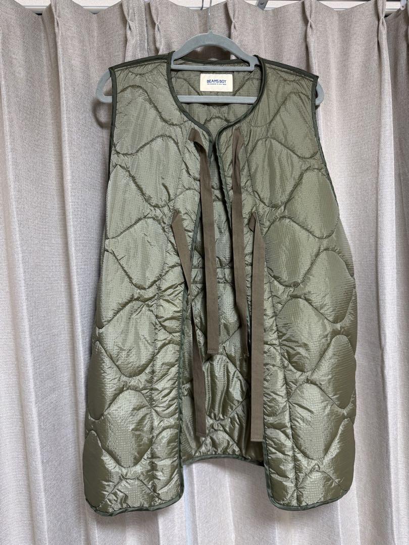BEAMS BOY リップ サーモ ライナー ベスト ¥16,280