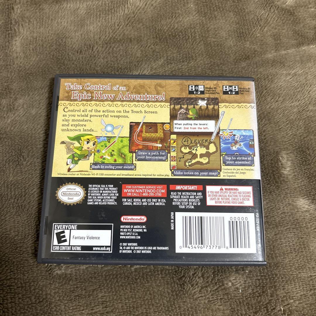 北米版 海外版 ニンテンドーDS ゼルダの伝説（○ゼルダの伝説