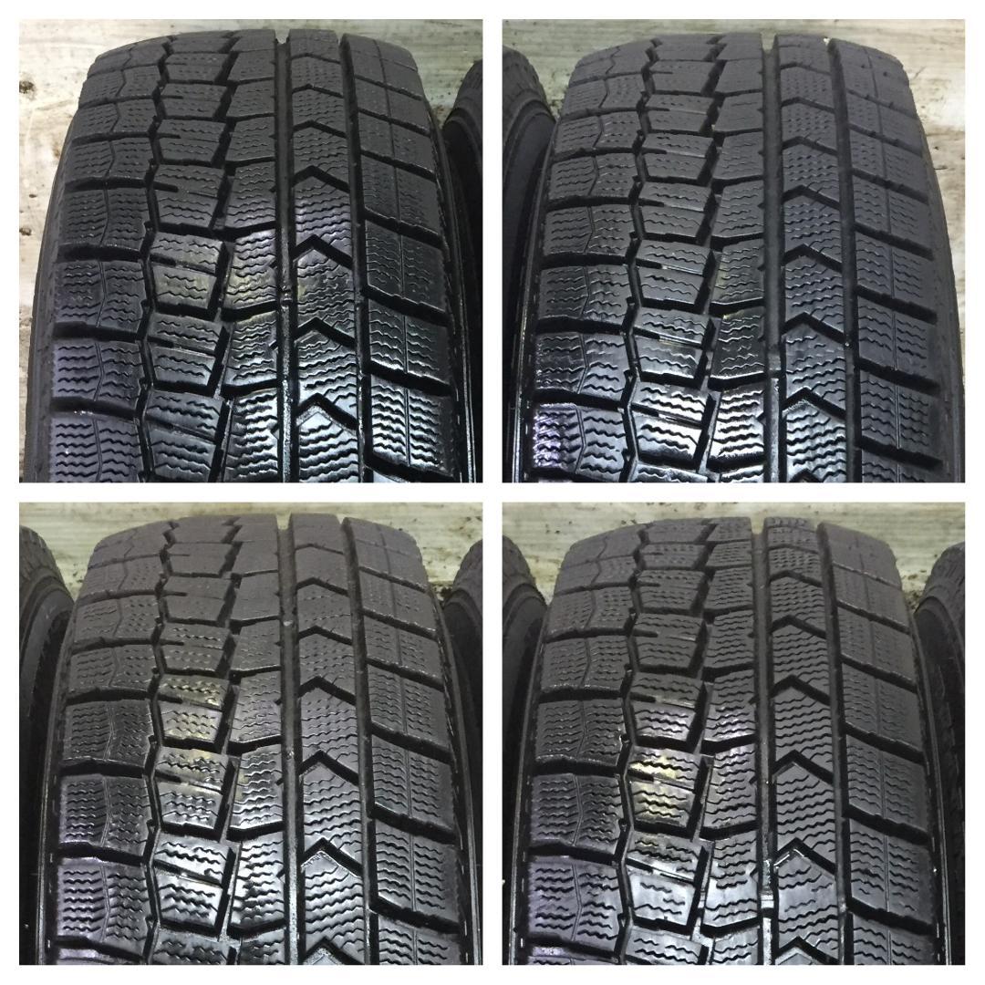 18 DUNLOP WM02 185/70R14 9.5分目 スタッドレス