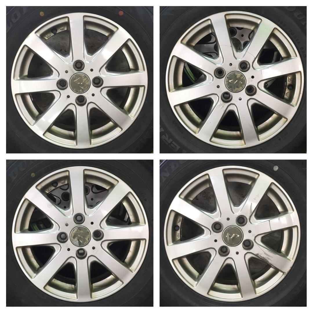 18 DUNLOP WM02 185/70R14 9.5分目 スタッドレス