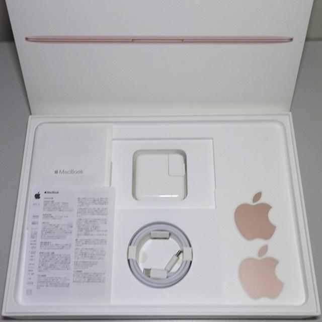 豊富な新品 訳あり MacBook 2016 m7 8GB 256GB_US_ROSE 57IZP-m76450128501 低価セール