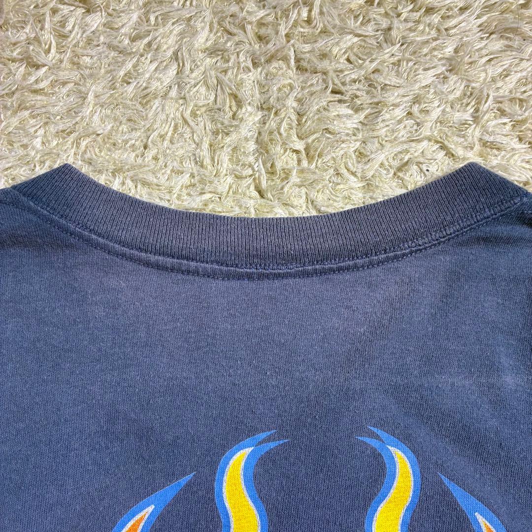 一点物 USA製フレイム tシャツ90sY2K ヴィンテージ T&C　ビッグロゴ