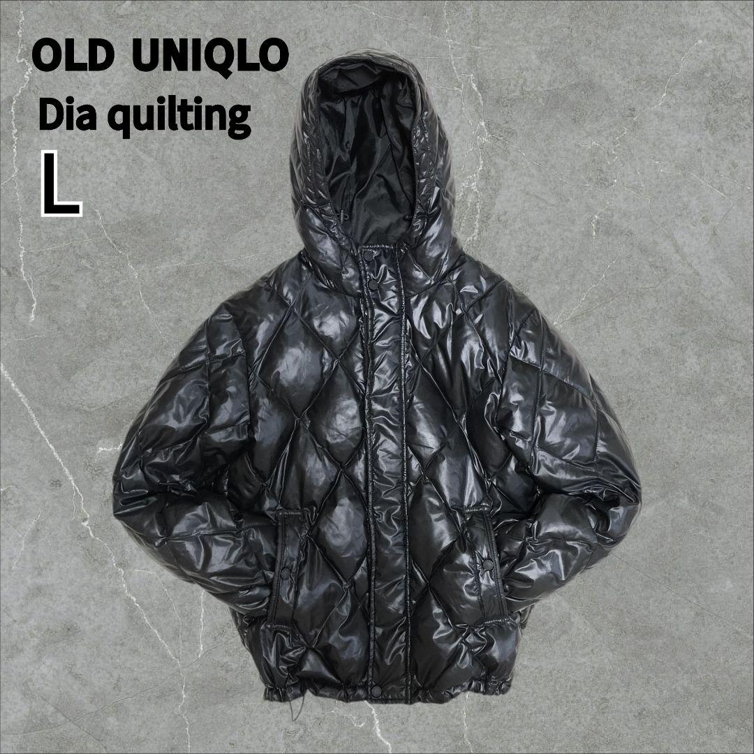【archive】Diamond quilting nylon jacket L