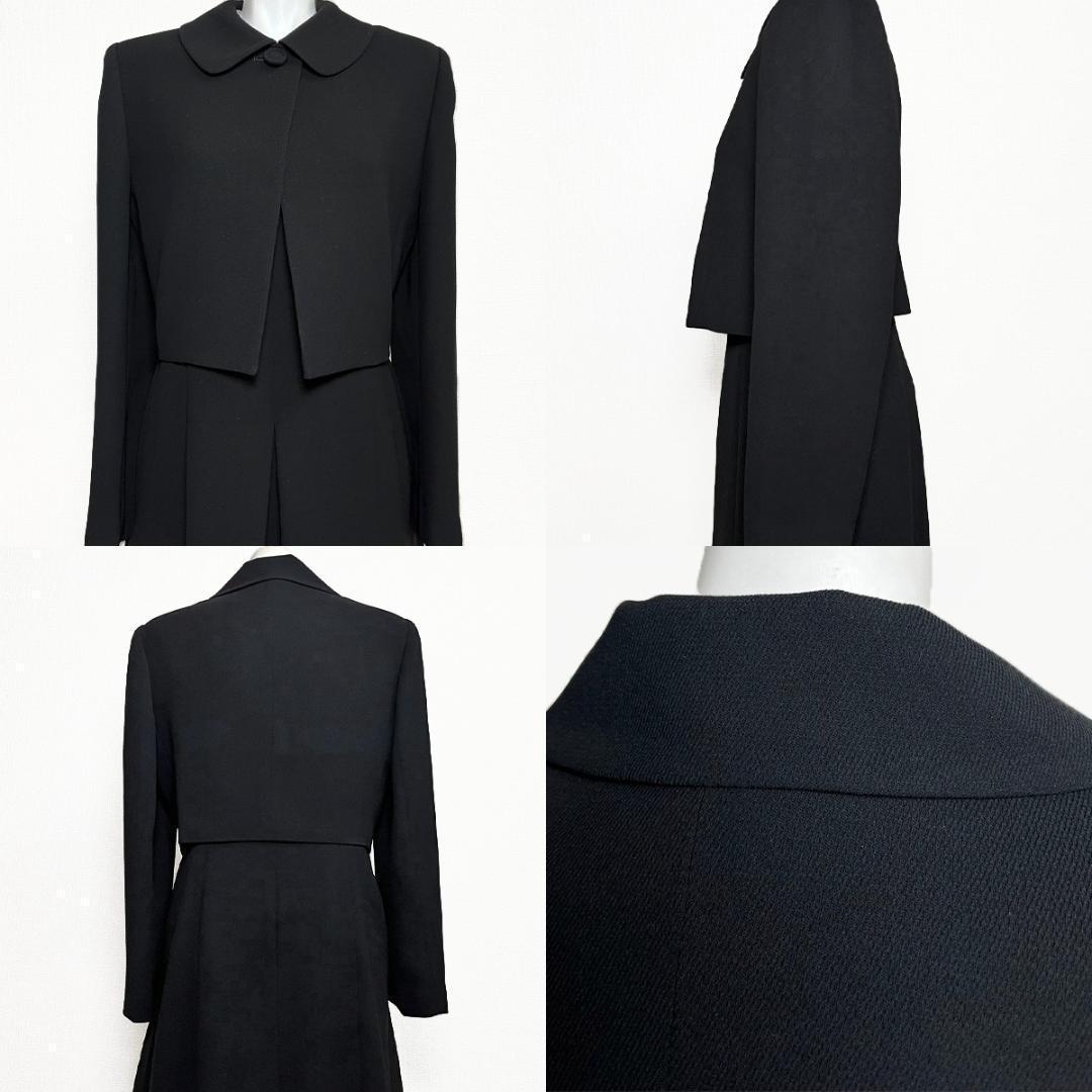 ★当日発送可能【美品】ユキトリイ 高級喪服礼服 顔まわりすっきり♯ 画像4