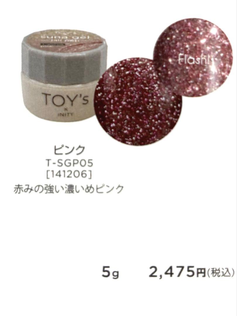 TOY'S ネイルカラー 5色セット　マグネット　ジェルネイル　セルフネイル